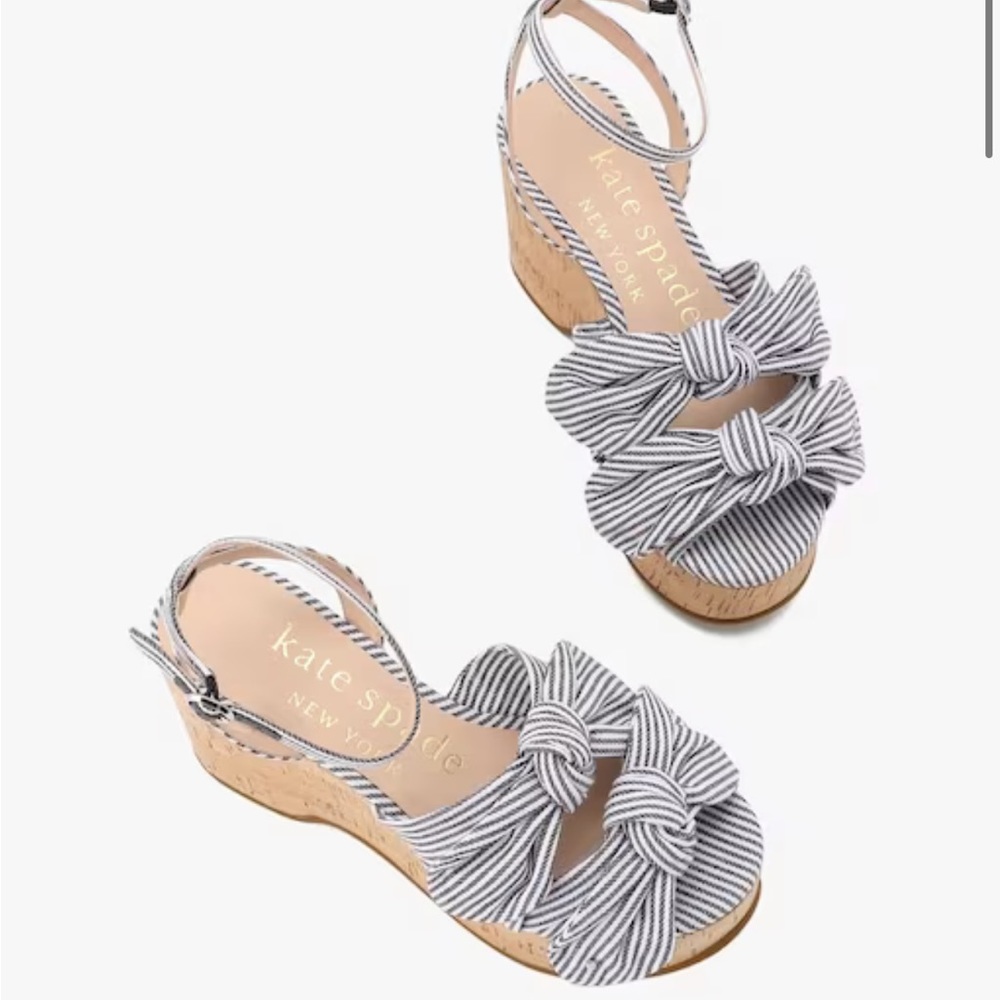 Kate Spade wedge sandals